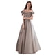 thumbnail image 2 of Vestido de noche para banquetes Vestido elegante de un solo hombro para mujer para año nuevo Vestido elegante de hada para anfitrión de reuniones anuales Vestido de cumpleaños elegante, 2 of 6
