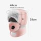 thumbnail image 2 of Gorros de invierno para hombres y mujeres, gorro frío con máscara facial completa, gorro de caza de invierno, gorro de aviador, 2 of 5
