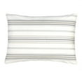 thumbnail image 6 of 100% Cotton King Percale Duvet Set (3 Piece) Beige Stripe Print by Simply Put, 6 of 6