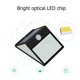 thumbnail image 3 of Lámpara Pared LED Solar para Exteriores Sensor Solar Jardín (blanco), 3 of 9