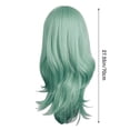 thumbnail image 2 of QUYUON Wavy Wigs for Black Women Clearance Hair Replacement Wigs Natural Wigs for Black Women Thick Hair Type Q476 Wigs with Bangs Hair Wigs Woman Shoulder Length Wigs for Women Wigs, 2 of 4