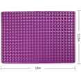 thumbnail image 5 of Alfombrilla para barbacoa YONGSHENG silicona resistente a altas temperaturas morado, 5 of 5