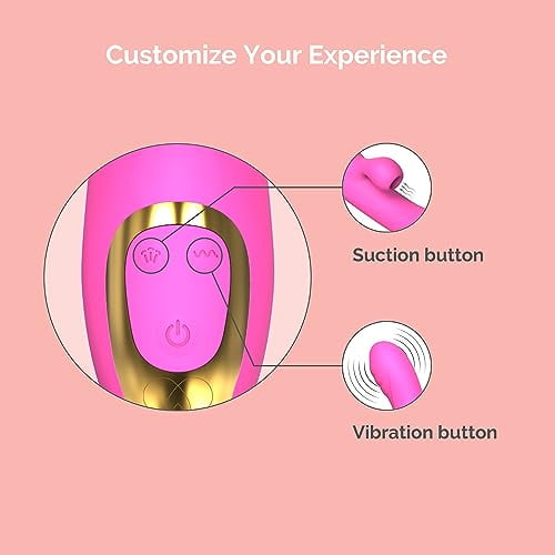 Ava Suction Lolli Dual-Function Wand, 24 Customizable Patterns for Women,  G-Spot Vibrator - Hot Pink - Walmart.com