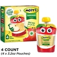 thumbnail image 3 of Mott's Applesauce, 3.2 oz, 4 Count Clear Pouches, 3 of 22