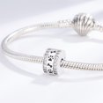 thumbnail image 4 of 925 Sterling Silver Paw Print Bone Clip Charm for Bracelets Charms & Bangle Pendant Jewelry, 4 of 4