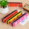 thumbnail image 1 of LSLJS Educationaswan Harmonica 16 Holes Hooter Bugle Educational Toy Gift for Kids, Small Harmonica, 1 of 6