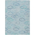 thumbnail image 2 of Addison Rugs Chantille Indoor/Outdoor Transitional Kids Sky Machine Washable Rectangle Rug, 8' x 10', 2 of 8