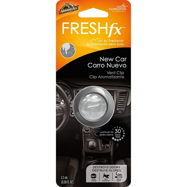 Armor All FRESHfx Car Air Freshener Vent Clip (New Car)
