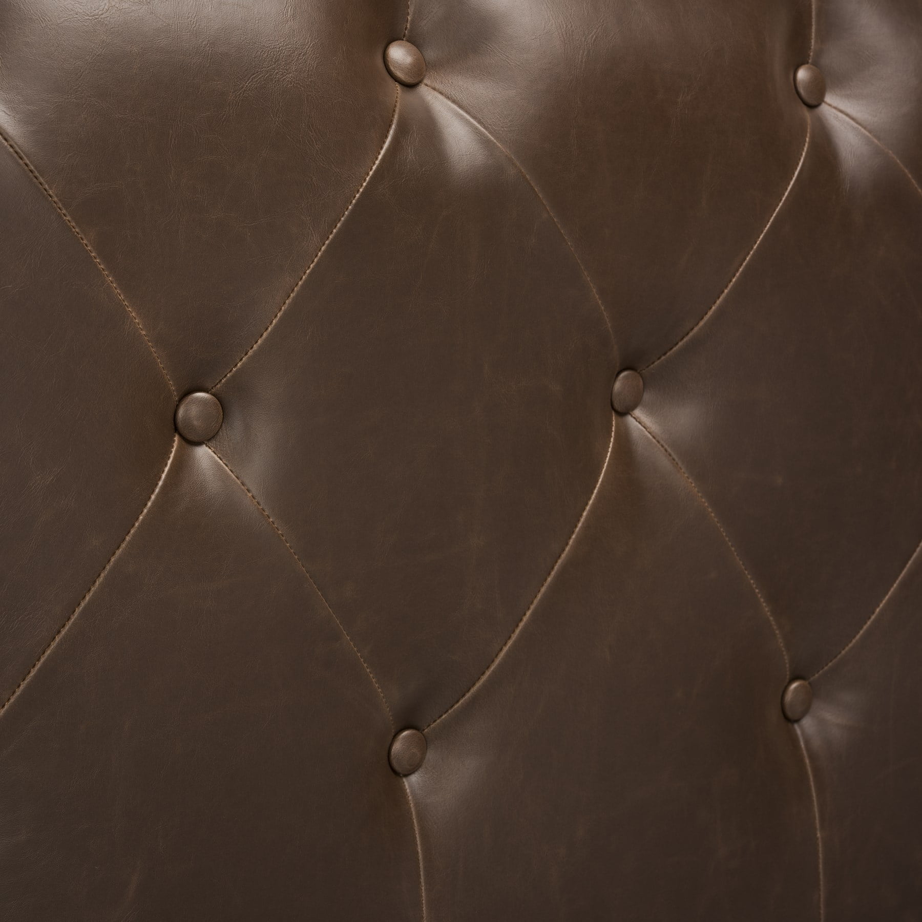 Safavieh Hathaway Modern Tufted Bed Frame with Nail Heads