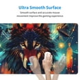 thumbnail image 4 of Naloa Mystic Wolf Dreamcatcher Gaming Mouse Pad Large Mouse Mat Long Extended Desk Pad Non-Slip Rubber Mice Pads Stitched Edges Thin Pad (16x29.5 Inch), 4 of 8