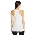 thumbnail image 2 of Women's Floral Skull Graphic Flowy Racerback Tank Top, 2 of 2