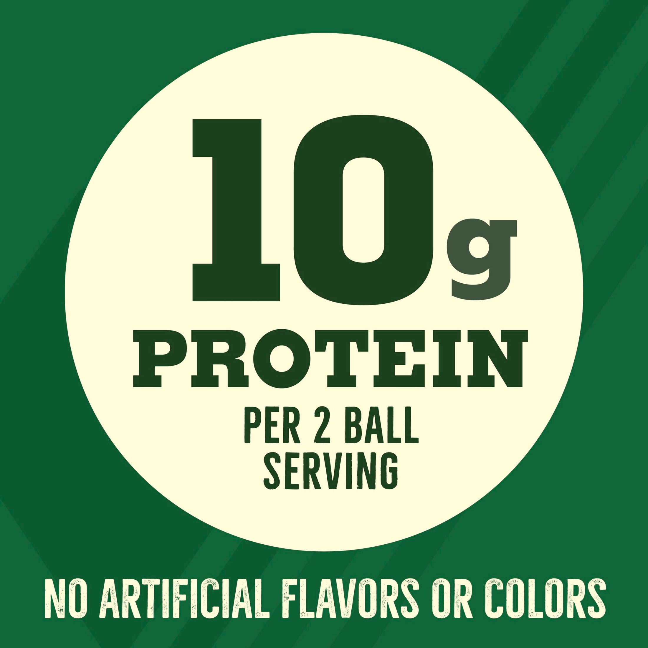 Nature Valley Oat and Nut Protein Granola Balls, Peanut Butter and Chocolate Chip, 7.94 oz