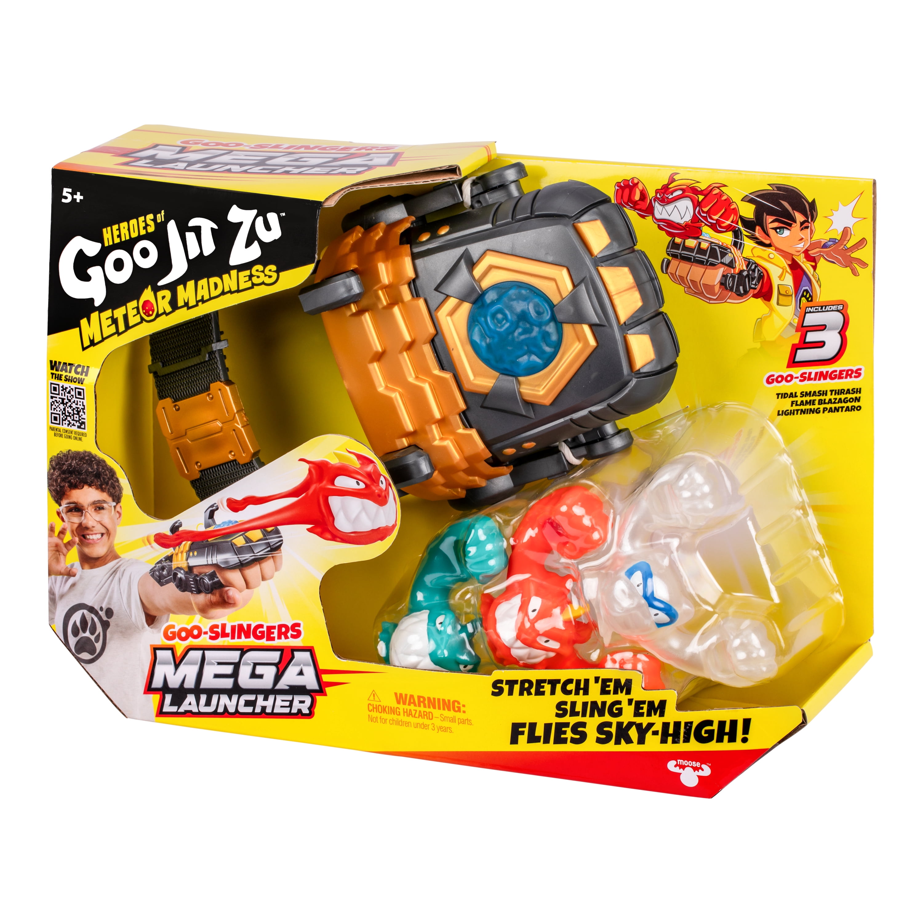 Heroes of Goo Jit Zu Goo Slingers Mega Launcher, Meteor Madness