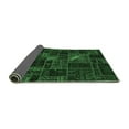 thumbnail image 2 of Ahgly Company Indoor Rectangle Oriental Emerald Green Modern Area Rugs, 8' x 12', 2 of 4