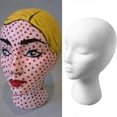 thumbnail image 5 of Polystyrene Unisex Foam Mannequin Head Display Model Wig Dummy Female Stand, 5 of 5