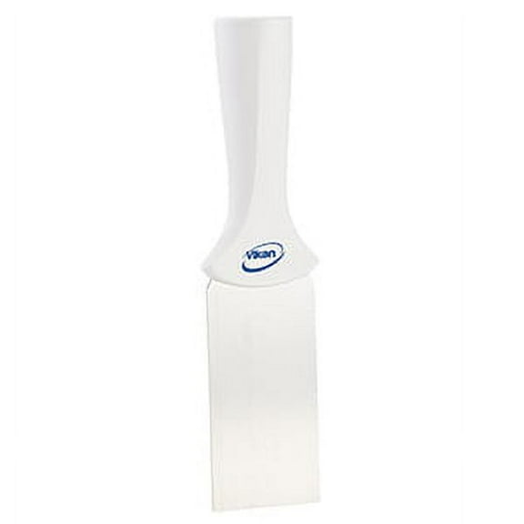 Vikan 2" Handle Mounted Stainless Steel Scraper - White (3 Units)