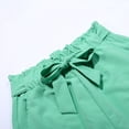 thumbnail image 4 of Gerichy Women's Wide Leg Pants with Pockets Lightweight High Waisted Adjustable Tie Knot Loose Trousers Flowy Summer Beach Lounge Pants Women Casual Pants High Waisted Self Tie Belted Pants, 4 of 5
