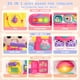 thumbnail image 3 of Juguete musical Montessori Busy Board Vanvimen para niñas de 1 a 3 años, 3 of 6