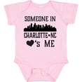 thumbnail image 3 of Inktastic Charlotte North Carolina Someone Loves Me Boys or Girls Baby Bodysuit, 3 of 5