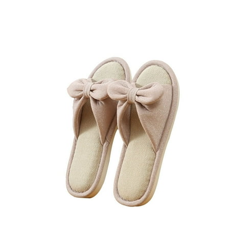 

Homgreen Womens Open Toe Summer Slippers Memory Foam Sandal House Ladies Slippers