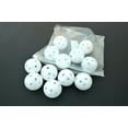 thumbnail image 5 of Plastic Golf Balls White Poly Plastic Practice Training Balls, 24-pack, 5 of 5