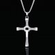 thumbnail image 1 of Collar de cruz s925 colgante de cruz de estrella de plata estilo europeo y americano colgante de hombre, 1 of 3