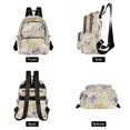 thumbnail image 4 of FORMRS Mini Backpack Purse for Women Travel Daypack Casual Shoulder Bag, Purple Floral Rabbit, 4 of 7