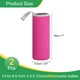 thumbnail image 2 of 2 piezas Funda de Neopreno para Botella de Agua, Bolsa Portabotellas de Vidrio Aislante de 18.5 oz, Funda Colapsable para Bebidas con Asa, Rosa Rojo, 2 of 7