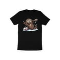 thumbnail image 4 of Funny Sea Otter Animal Playing Curling Player Game Day Gift T-Shirt Cool Otter Curling Player Birthday Holiday Present Men Women Tshirt, 4 of 10