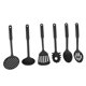 thumbnail image 4 of OHOIOLLA 6Ud Nylon Kitchen Utensil Negro Con Mango Reforzado Y Superficie Antiadherente, 4 of 7