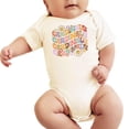 thumbnail image 2 of Olive Loves Apple Groovy Cardinals School Spirit Shirt for Game Day Apparel for Adults and Kids Natural Bodysuit 6 Months, 2 of 4