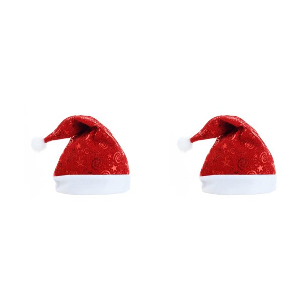 Sombrero de Navidad Monstrate Papá Noel Año Nuevo Rojo 2Conjunto