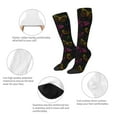 thumbnail image 6 of Fotbe Butterfly print Women's Men's Novelty Crew Socks Cotton Socks Knee High Socks for Walking,Running,Nurses,Pregnancy, 6 of 9