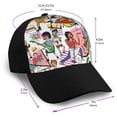 thumbnail image 2 of Bob's Burgers Baseball Cap Low Profile Adjustable Golf Dad Hat Trucker Hats for Men Women, 2 of 5