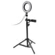 thumbnail image 1 of Ring light & stand: Perfect lighting for influencers black, 1 of 5