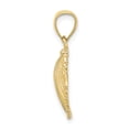 thumbnail image 2 of 10K Textured Scallop Shell Charm 10K7683, 2 of 4