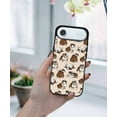 thumbnail image 5 of WIRESTER Shockproof Soft Rubber Cover Case for Apple iPhone 17 Air 6.6" 2025, Brindle Brown English Bulldog Funny Playful Postures On Brown, 5 of 5