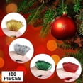 thumbnail image 5 of 100 Pack Christmas Ornament Hanger Strings - Precut Hanging Ropes for Holiday Decorations, 5 of 7