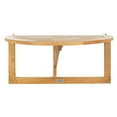 thumbnail image 2 of SAFAVIEH Outdoor Collection Owens Balcony Hanging Half Table Natural, 2 of 7