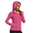 Hot Pink, variant on PINSPARK Women's Sun Protection Athletic Jackets with Hood Lightweight Long Sleeve Track Tops Full Zip Up Workout Activewear with Pockets