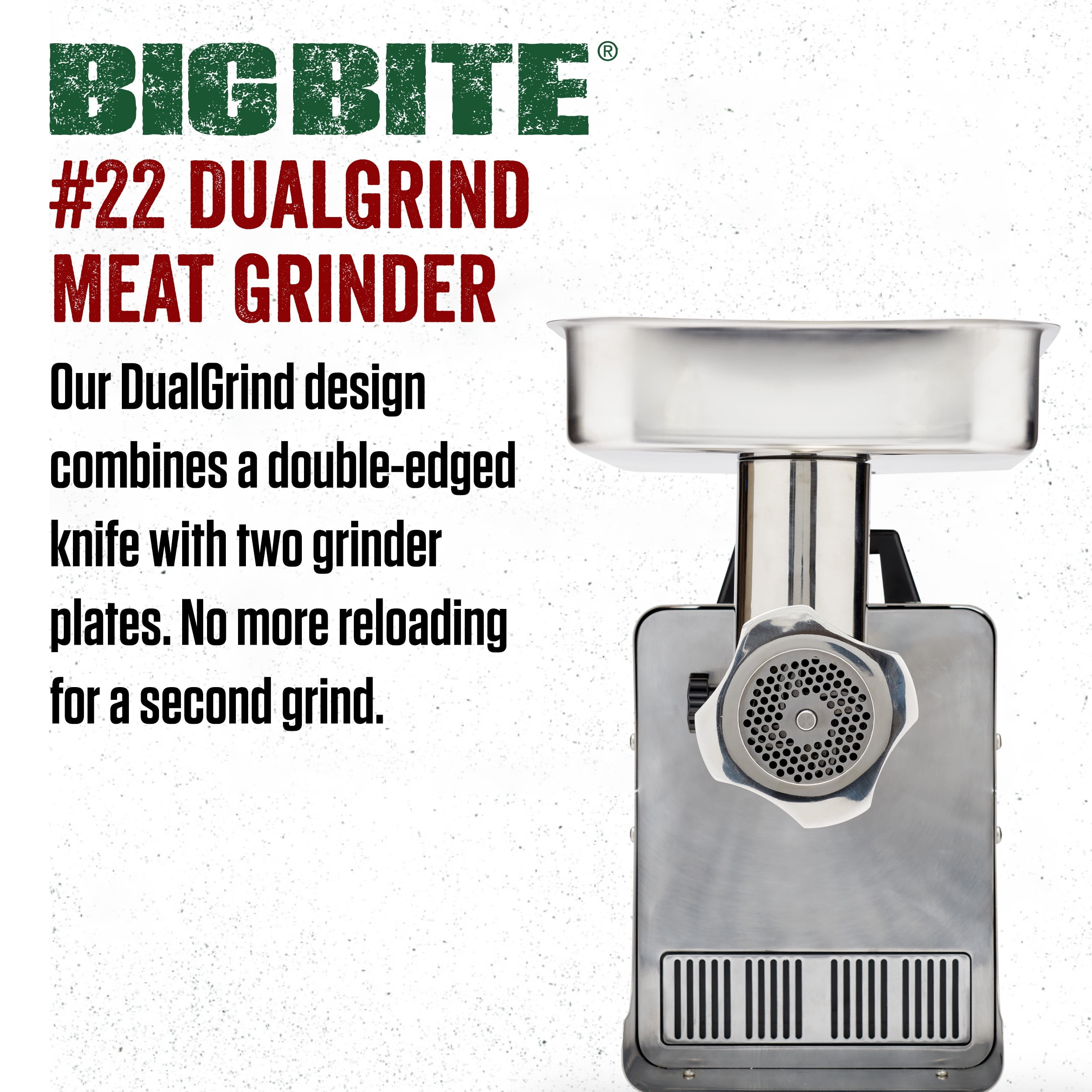 LEM Products BigBite Meat Grinder - #22 - Thumbnail 4
