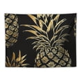 thumbnail image 5 of Leisuo Pineapple Wall Hawaiian Wall Tapestry Wall Hangings Summer Tropical Fruit Tapestries for Black Living Room Dorm Decor Painting, 5 of 6