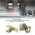 thumbnail image 3 of Small Electric Magnetic Lock, 12V  Electromagnetic Lock Strong Suction 132.3lb Holding Force  for Automatic Door, 3 of 7