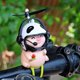 thumbnail image 1 of Car Cute Pink Pig With Helmet Propeller Wind-breaking Duck Strap Set Bike Motor Helmet Cycling Car Decor Accessories04 He Qiyong unisex, 1 of 1
