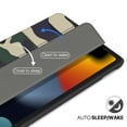 thumbnail image 4 of Case for iPad 9th Gen 2021/iPad 8th 2020/iPad 7th 2019 Generation Protective Cover with Pencil Holder - 10.2 inch Slim Soft TPU Trifold Stand PU Leather Folio Auto Sleep Wake - Camouflage Brown, 4 of 7