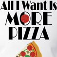 thumbnail image 3 of CafePress - All I Want Is More Pizza - Women's Long Sleeve Relaxed Fit Cotton Light Pajama Set, 3 of 3
