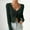 Green-Athletic-Women, variant on Zedker Women's Cardigans Sweaters Open Front Knit Cropped Sweaters Fall V Neck Long Sleeve Button Down Jacket Tops Black L