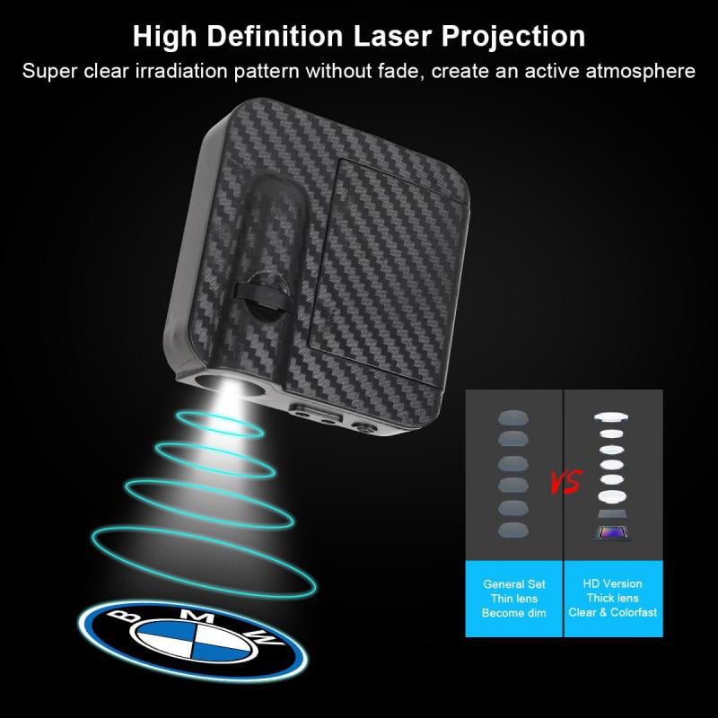 2x Kansas City Royals Logo Car Door Wireless 7W LED Laser Projector Shadow Light 