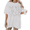 White-2, variant on Women's Celestial Moon Phase Flower Minimalist Aesthetic Graphic T Shirt Short Sleeve Round Neck Top Black S-5XL