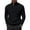 A002-Black, variant on SAATLERI Mens Quarter Zip Pullover Long Sleeve Cable Knit Mock Neck Polo Soft Casual Pullover Sweaters